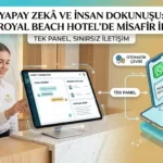 WhatsApp'tan Anında Karşılama: Kemer Royal Beach Hotel