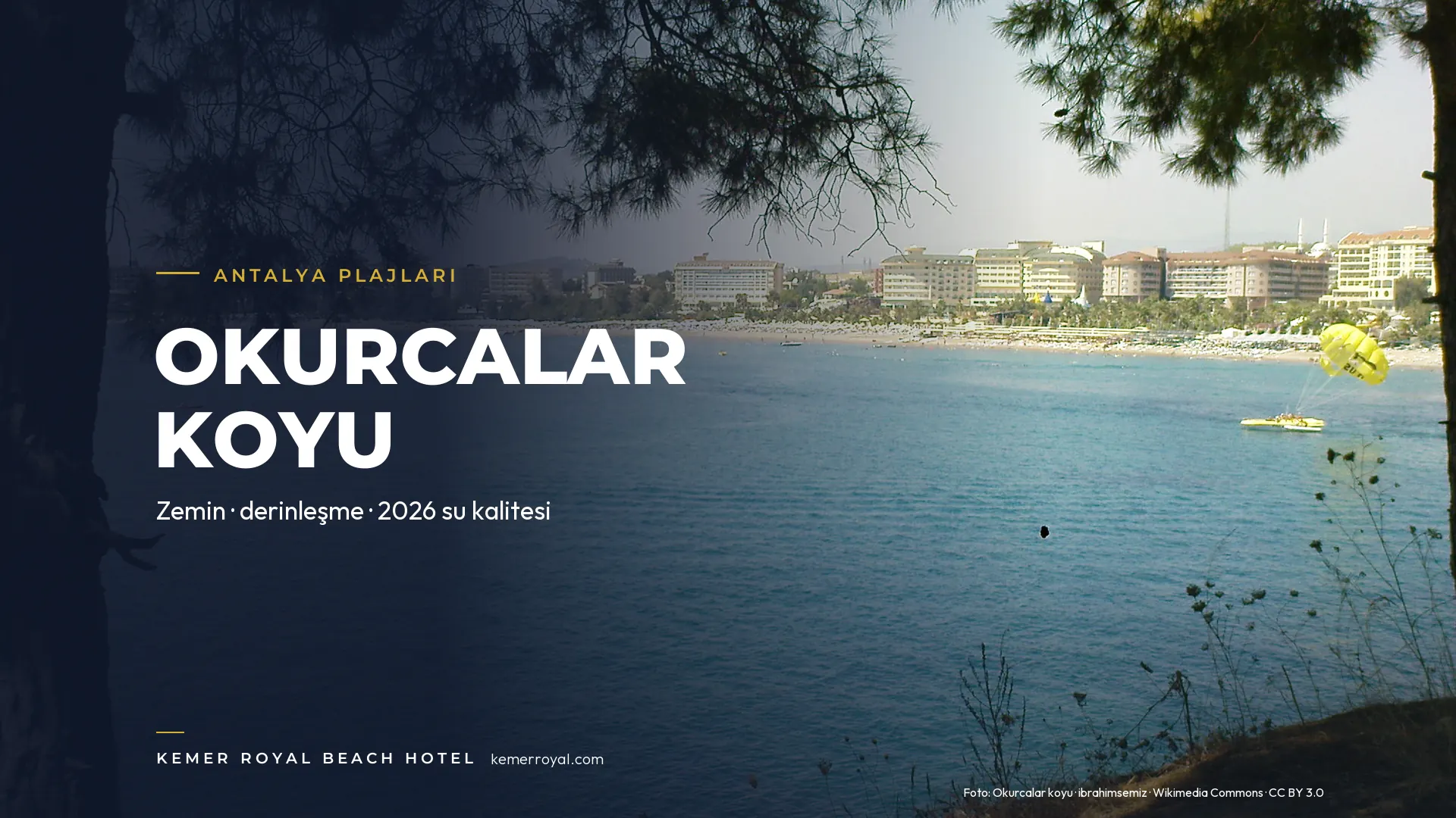 White City Resort Hotel Plajı (Alanya): Zemin, Derinlik ve 2026 Su Kalitesi