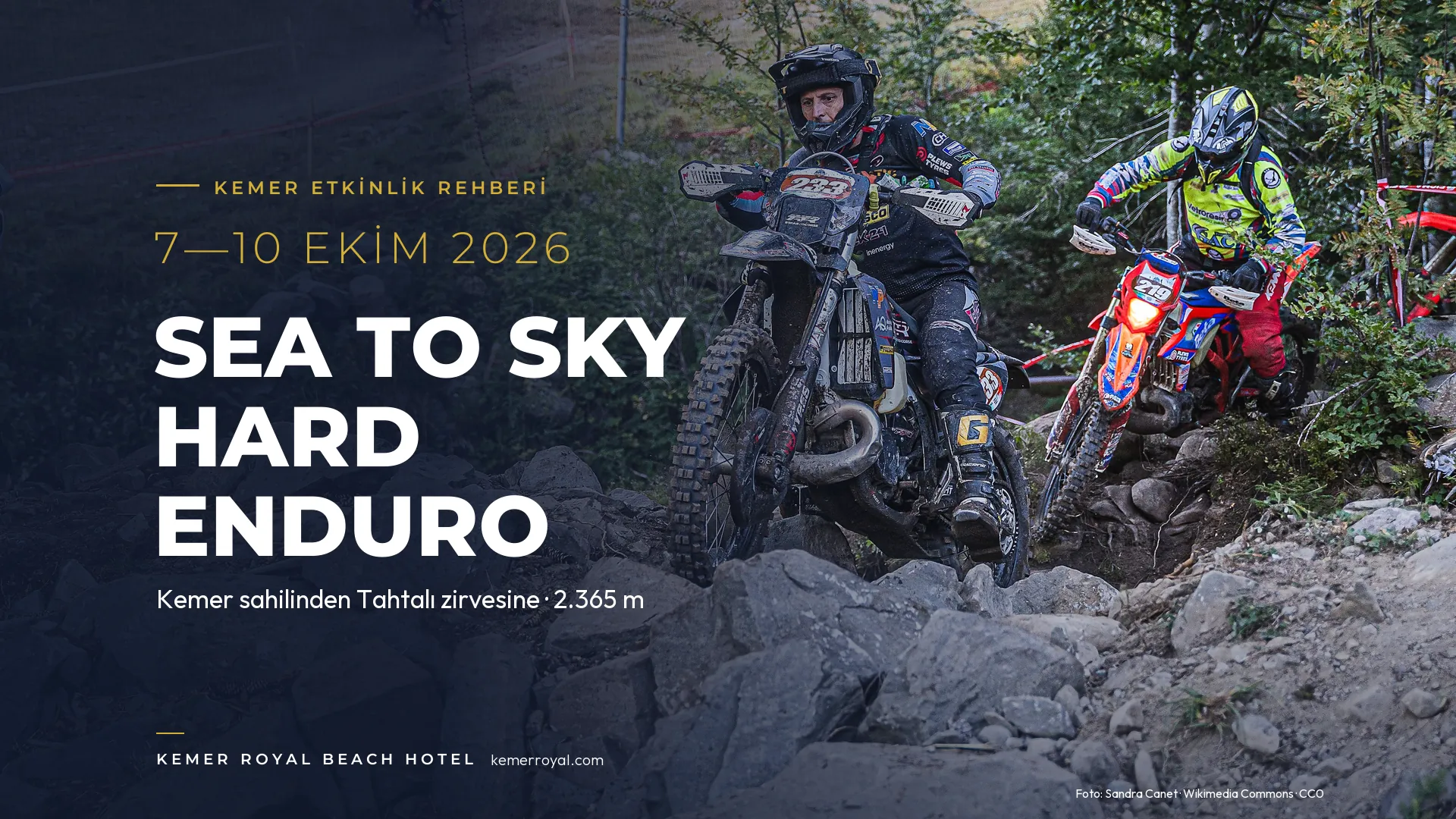 Sea to Sky 2026 Kemer: Hard Enduro Dünya Şampiyonası Rehberi (7–10 Ekim)