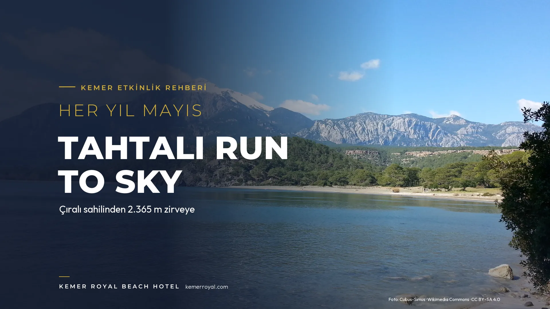 Tahtalı Run to Sky: Çıralı’dan Zirveye Skyrunning Rehberi